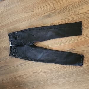 AGOLDE Black high waisted jeans